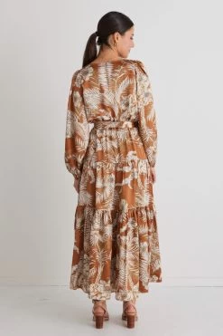 Twilight Rust Floral LS Tiered Maxi Dress 9 Twilight Rust Floral LS Tiered Maxi Dress -Fashion Clothing Store 0F3372EC 6BC6 459C A7CA A2FAF435CC36 1 201 a