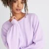 Impulse Lilac Cotton Crew Neck Fine Knit Jumper 2 Impulse Lilac Cotton Crew Neck Fine Knit Jumper -Fashion Clothing Store 215E47B8 570D 4DE1 971C 581CC53CF189 1 105 c