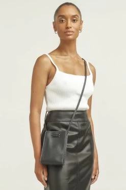 Paloma Black Recycled PU Crossbody Phone Bag 8 Paloma Black Recycled PU Crossbody Phone Bag -Fashion Clothing Store 220225 Brie Leon LB 33 1653 1800x1800 1