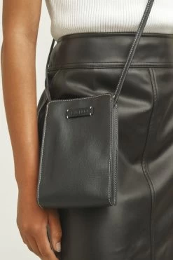 Paloma Black Recycled PU Crossbody Phone Bag 10 Paloma Black Recycled PU Crossbody Phone Bag -Fashion Clothing Store 220225 Brie Leon LB 33 1658 1800x1800 1