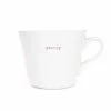 Grumpy White Bucket Mug 350ml EOL -Fashion Clothing Store 2371698 NA 1d86