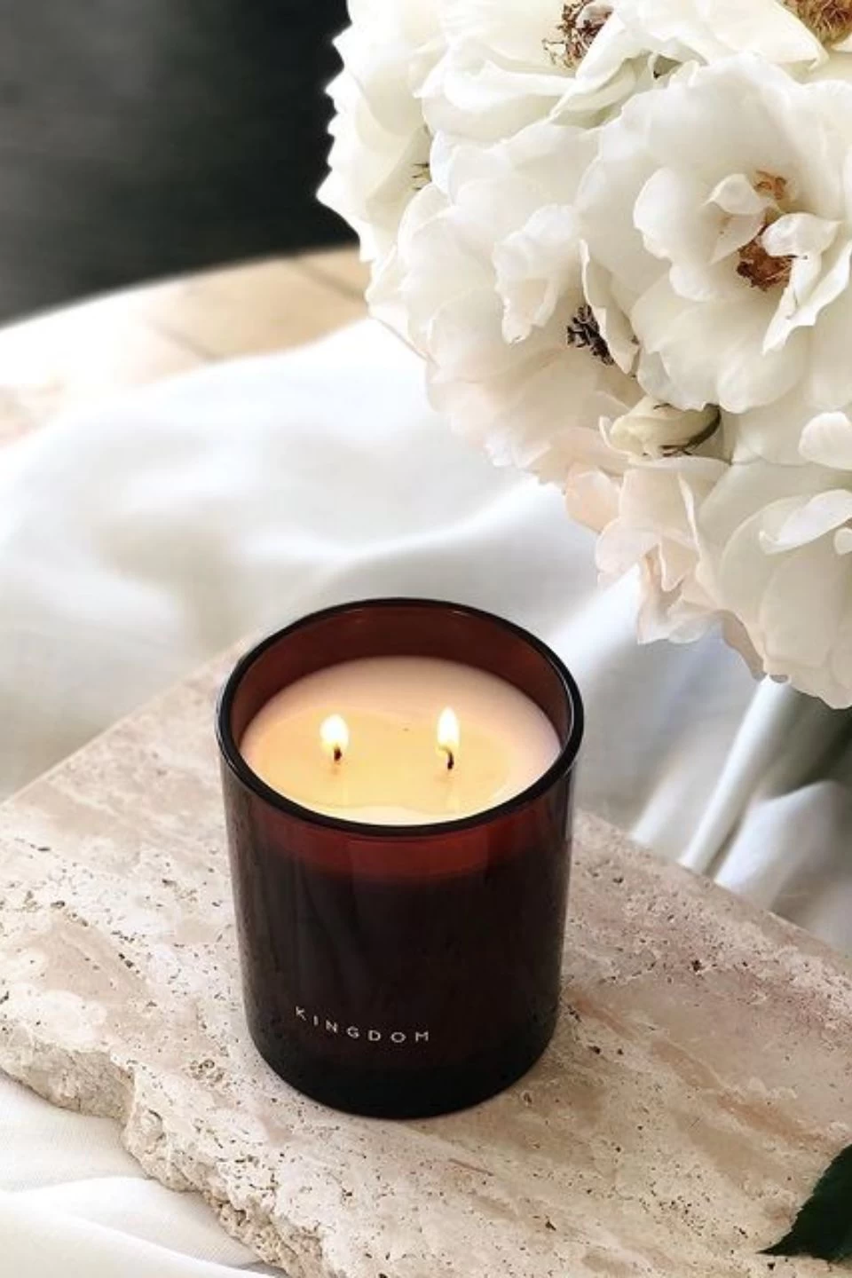 Lychee Orchid Candle Luxury Soy 300g 4 Lychee Orchid Candle Luxury Soy 300g - Image 2