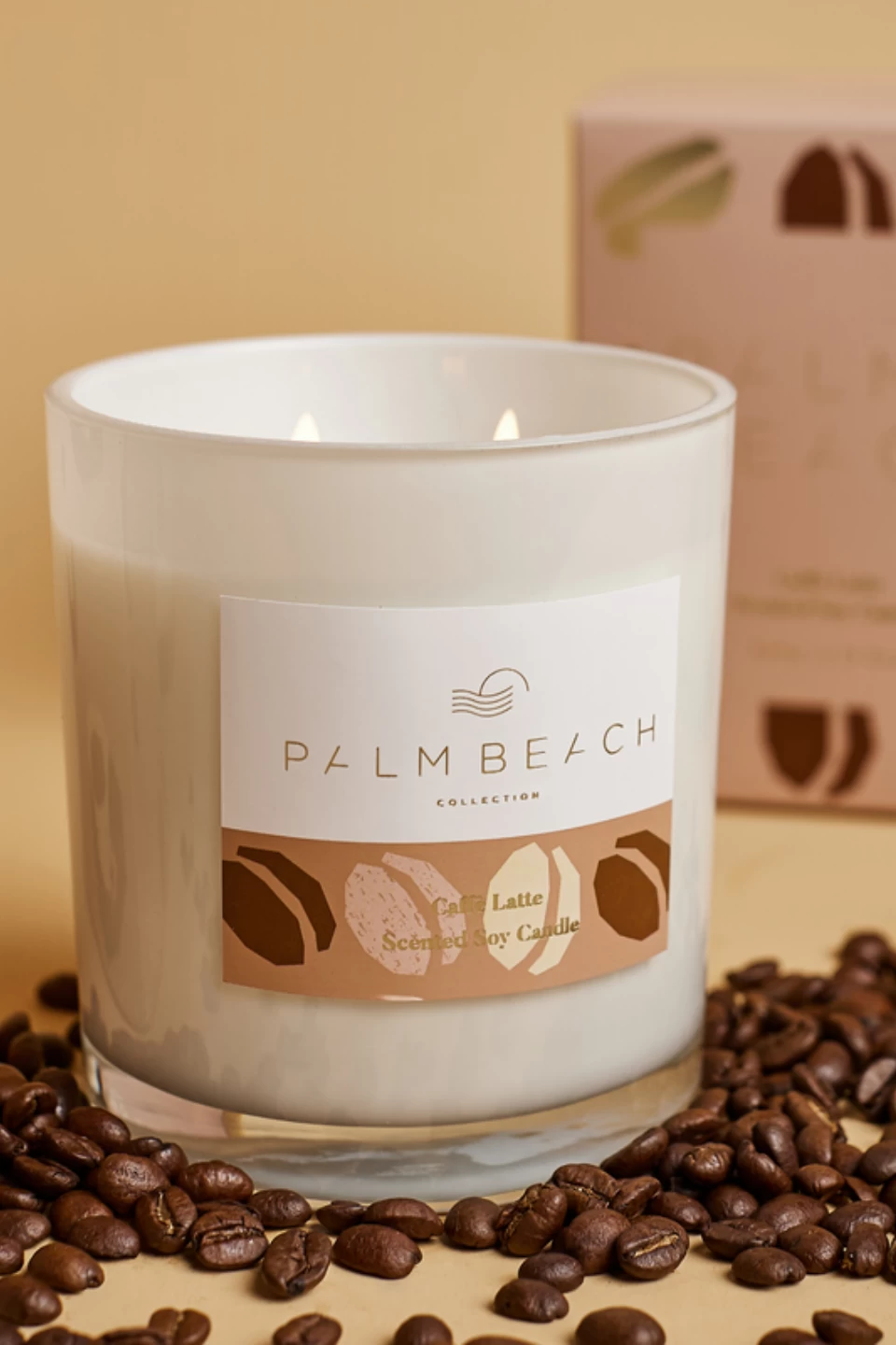 Cafe Latte 80hr 420g Soy Candle 4 Cafe Latte 80hr 420g Soy Candle - Image 2