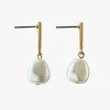 Pearl Bar Earrings Gold 2 Pearl Bar Earrings Gold -Fashion Clothing Store 3 6d46c7e6 a64f 4659 a965 0a828efda0a9