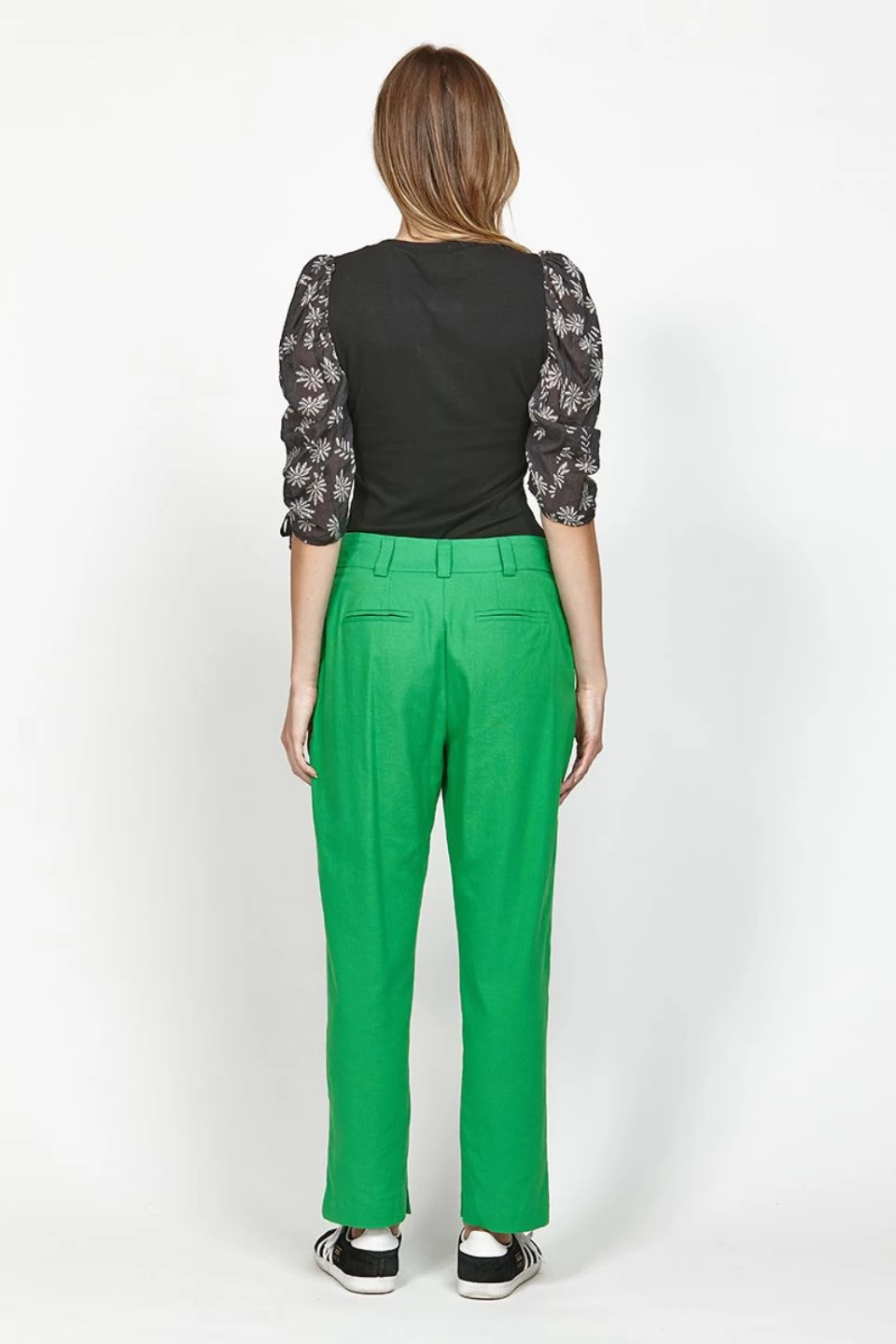 Fascinate Black Floral Puff Sleeve Top 4 Fascinate Black Floral Puff Sleeve Top - Image 2