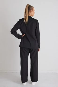 Officer Charcoal Pinstripe Double Breasted Blazer 13 Officer Charcoal Pinstripe Double Breasted Blazer -Fashion Clothing Store 464BD53E 14E3 4AF6 B396 128FD356161D 1 105 c