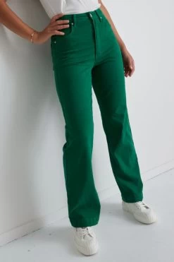 Billie Apple Green Wide Leg Jeans -Fashion Clothing Store 494A36B1 73E8 413C 82CB 9A19E275D7B0 1 105 c