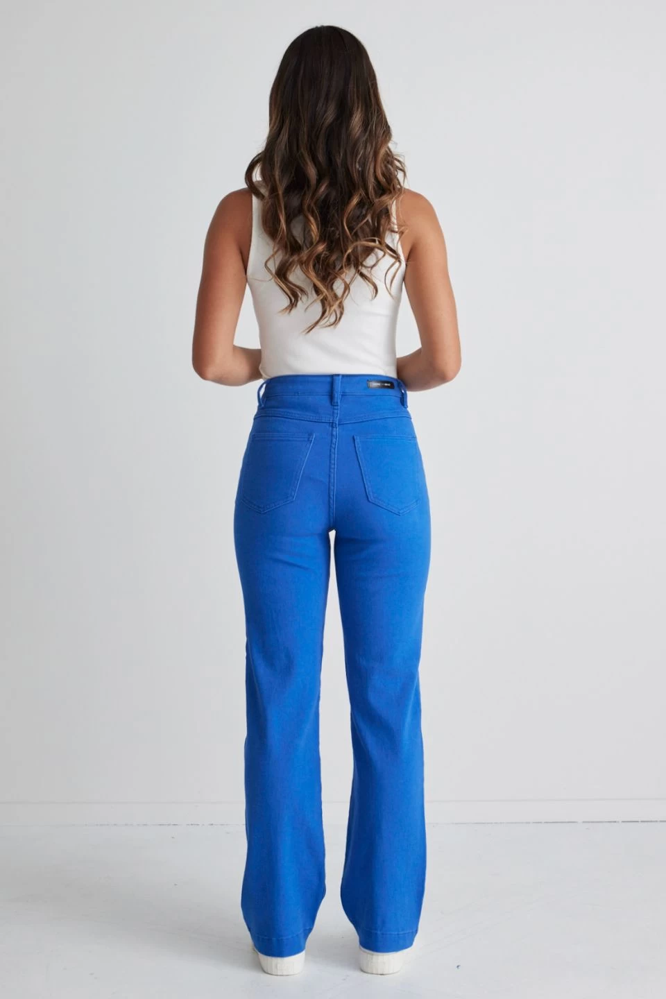 Billie Cobalt Blue Wide Leg Jeans 9 Billie Cobalt Blue Wide Leg Jeans - Image 7
