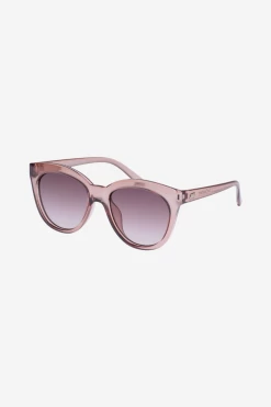 Le Specs Resumption Blush Large Brown Gradient Lens Sunglasses