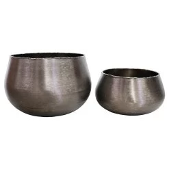 Aluminium Black Pot Large