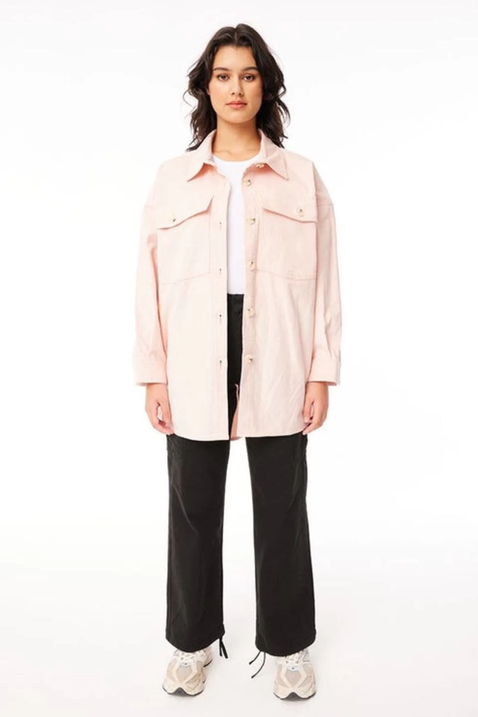 Taylor Pink Cord Shacket 3 Taylor Pink Cord Shacket