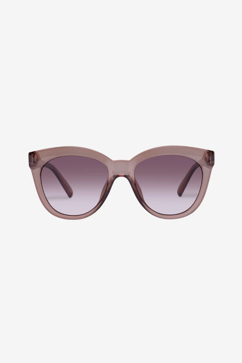 Le Specs Resumption Blush Large Brown Gradient Lens Sunglasses 5 Le Specs Resumption Blush Large Brown Gradient Lens Sunglasses - Image 3