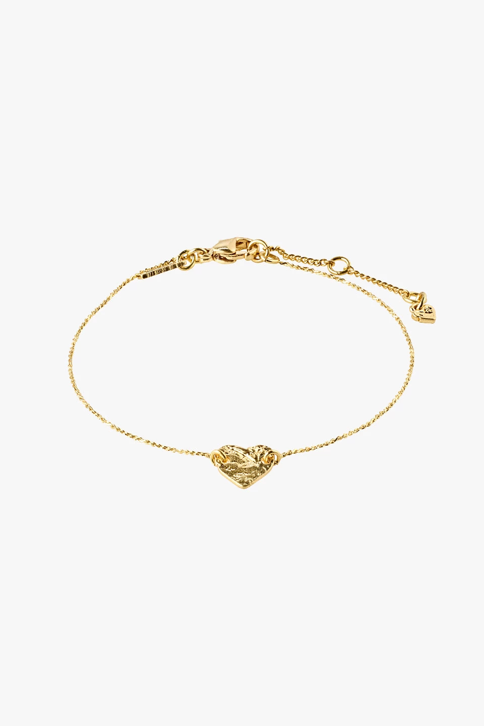 Pilgrim Sophia Heart Bracelet Gold EOL 3 Pilgrim Sophia Heart Bracelet Gold EOL