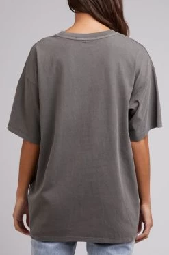 Badge Charcoal Branded Casual Tee -Fashion Clothing Store 6026019.COAL 3 1800x1800 1