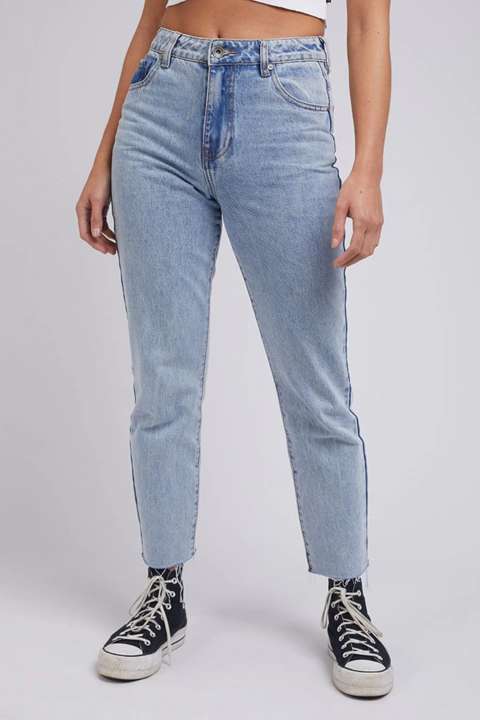 Monica Light Blue Mom Jean 4 Monica Light Blue Mom Jean - Image 2