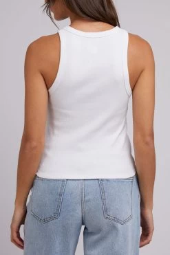 Ruby White Tank Top -Fashion Clothing Store 60X5180.WHT 3 1800x1800 1
