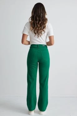 Billie Apple Green Wide Leg Jeans -Fashion Clothing Store 6196DBC6 467B 4560 9E10 20543DE9CA31 1 201 a