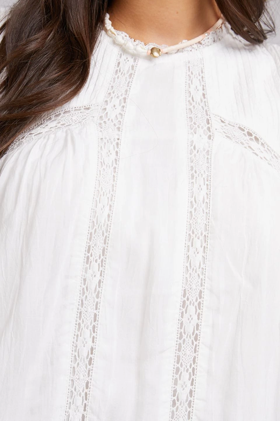 Denver White Detailed Tee 4 Denver White Detailed Tee - Image 2