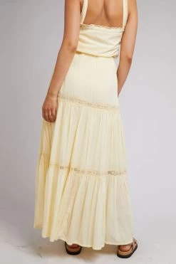 Denver Yellow Maxi Skirt -Fashion Clothing Store 6420089.YLW 3 1800x1800 1