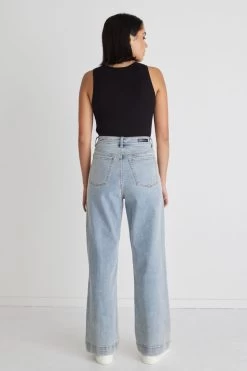 Milly Vintage Blue High Waist Wide Leg Jean 11 Milly Vintage Blue High Waist Wide Leg Jean -Fashion Clothing Store 64BF6B91 D397 44EA B0A1 FA95C22F7D1B 1 201 a