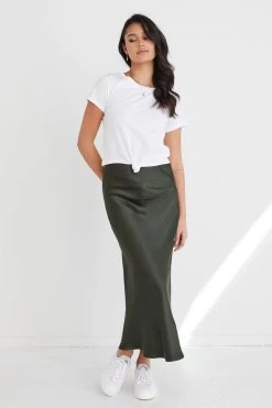 Ivy Forest Satin Bias Midi Skirt 8 Ivy Forest Satin Bias Midi Skirt -Fashion Clothing Store 6820B468 9DA3 456A 97F1 010EA8705511 1 105 c