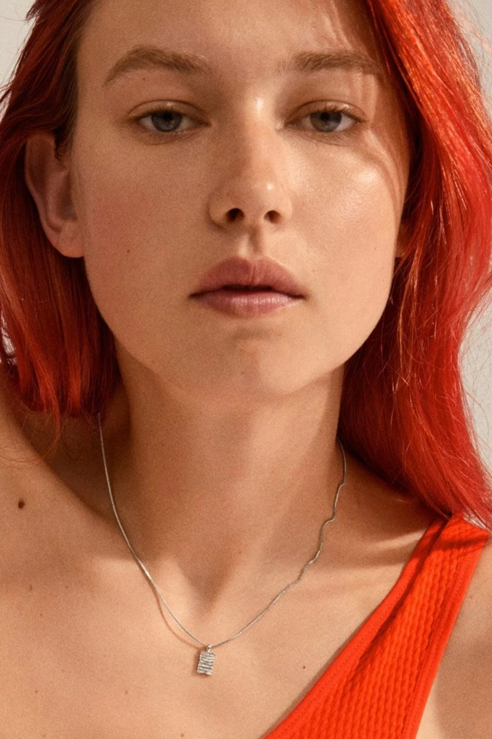 Pilgrim Jemma Silver Plated Textured Pendant Necklace 4 Pilgrim Jemma Silver Plated Textured Pendant Necklace - Image 2