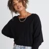 Serene Black Soft Fine Knit Batwing Jumper 1 Serene Black Soft Fine Knit Batwing Jumper -Fashion Clothing Store 798AF840 B943 4648 8CDF AC02A74E953D 1 105 c