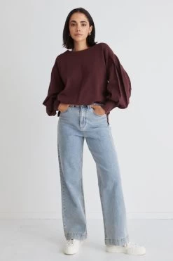 Taryn Raisin Tie Hem Fine Knit Jumper 8 Taryn Raisin Tie Hem Fine Knit Jumper -Fashion Clothing Store 79995FAB CC1A 4B0B B368 75097C9A244B 1 105 c