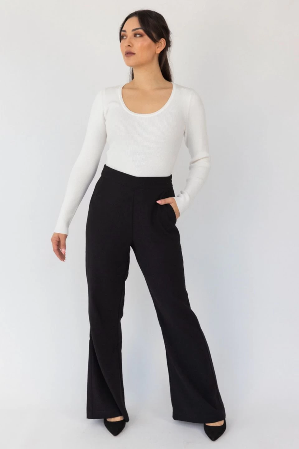 Brook Black Flare Pant 3 Brook Black Flare Pant
