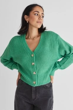 Mimi Bright Green Slouchy Knit Cardigan 7 Mimi Bright Green Slouchy Knit Cardigan -Fashion Clothing Store 973036C8 1291 4F31 B2AF 9DC9EBC3CF3C 1 201 a
