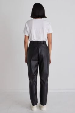 Rory Black Pleather Slim Leg Pant -Fashion Clothing Store 97485795 FC77 4D2D A7D1 72A84C97F38B 1 105 c