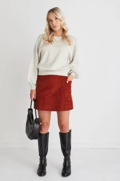 Credible Rust Cord Mini Skirt 7 Credible Rust Cord Mini Skirt -Fashion Clothing Store 9A6E605E FE90 41F8 87B7 B25CF47D0C35 1 105 c