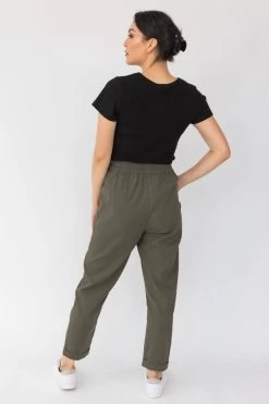 New Love Army Drapey Drawstring Tapered Cuffed Pant 11 New Love Army Drapey Drawstring Tapered Cuffed Pant -Fashion Clothing Store A43EAEAA C51C 4358 AE4A 11C5A6410F60 1 201 a