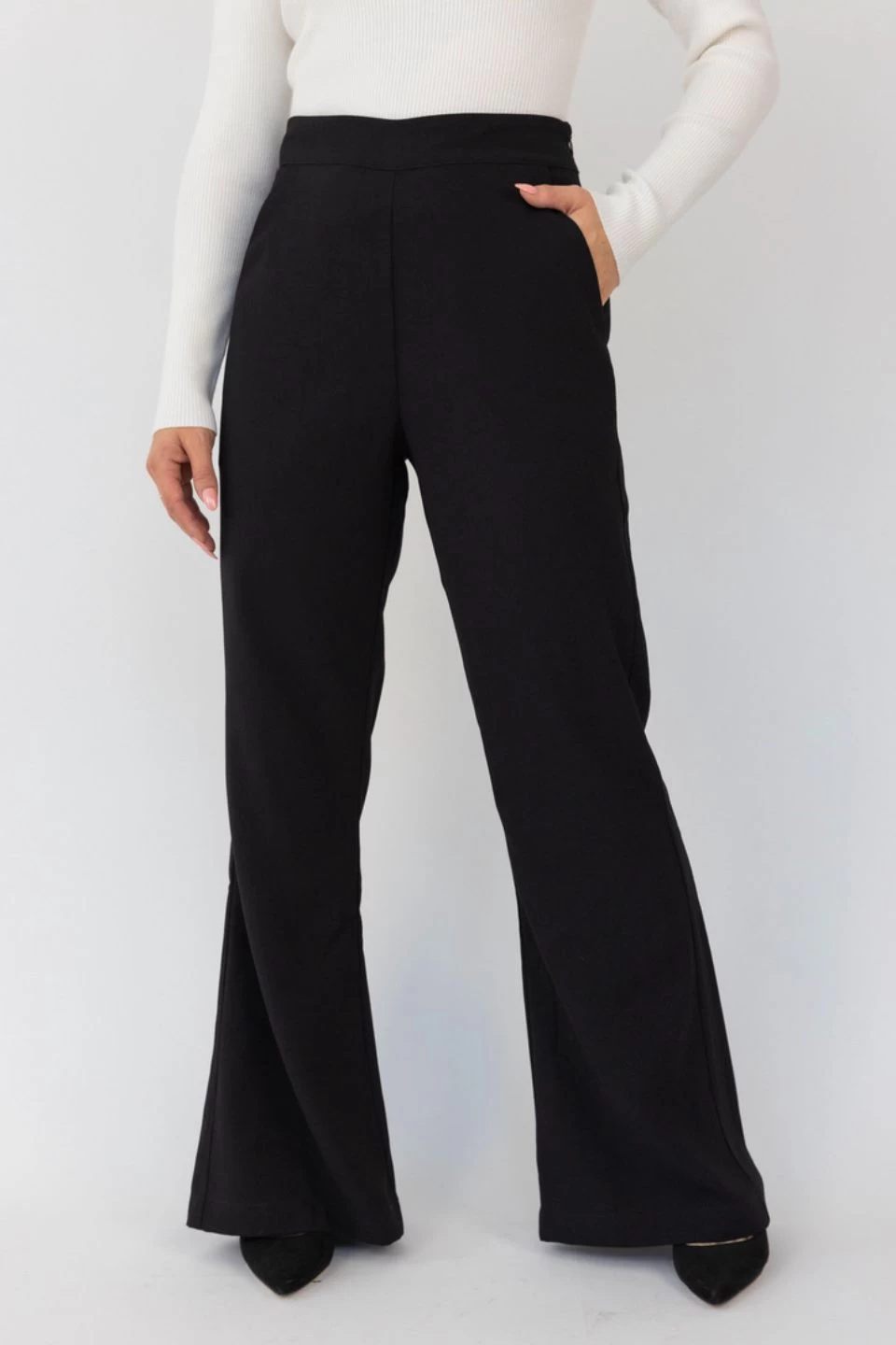 Brook Black Flare Pant 4 Brook Black Flare Pant - Image 2