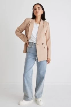 Cooper Caramel Texture Boyfriend Semi Fitted Blazer 8 Cooper Caramel Texture Boyfriend Semi Fitted Blazer -Fashion Clothing Store B3B5F338 9115 4DCA 8E1B A7585E0B7D42 1 105 c