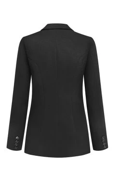 Harper Black Textured Plain Double Breasted Blazer 13 Harper Black Textured Plain Double Breasted Blazer -Fashion Clothing Store B59FBEAF F286 4DC7 8BDC 13438718D14D 1 201 a