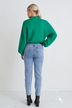 Motivation Palm Green Cotton Fine Knit Boxy Jumper 13 Motivation Palm Green Cotton Fine Knit Boxy Jumper -Fashion Clothing Store BA8B380C CB27 4E9C 8E7F 69951A84A9D4 1 105 c