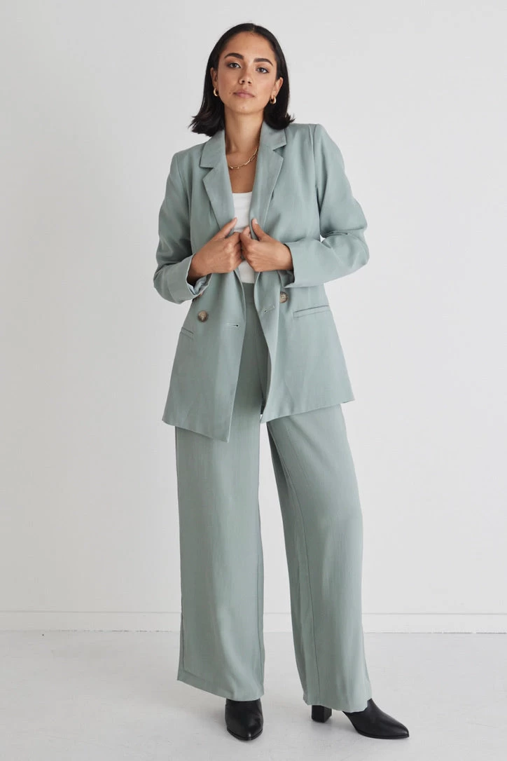 Mason Seafoam Soft Touch Blazer 6 Mason Seafoam Soft Touch Blazer - Image 4