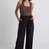 Tailor Black Pleat Front Wide Leg Pant -Fashion Clothing Store BD64BC3F 8994 45AB A4C0 75EFF7090177 1 105 c