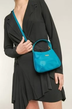 Mini Antonia Teal Recycled Nylon Crossbody Bag 8 Mini Antonia Teal Recycled Nylon Crossbody Bag -Fashion Clothing Store BRIELEON SS22 SS23 ECOM S44 Mini Antonia Teal 052 1800x1800 1