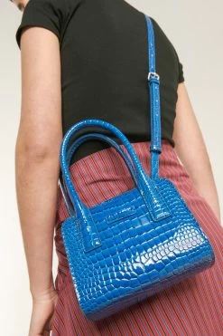 Paloma Cobalt Croc Recycled PU Mini Tote Crossbody Bag 9 Paloma Cobalt Croc Recycled PU Mini Tote Crossbody Bag -Fashion Clothing Store BRIELEON SS22 SS23 ECOM S59 Mini Paloma Cobolt 017 1800x1800 1