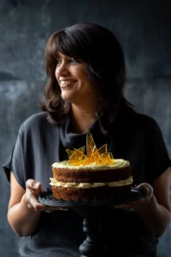 Saffron Swirls + Cardamom Dust 8 Saffron Swirls + Cardamom Dust -Fashion Clothing Store Banana cake 08