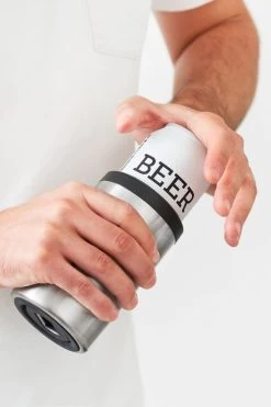 Brushed Stainless Beer Cooler 7 Brushed Stainless Beer Cooler -Fashion Clothing Store Beer Cooler 2.0 3 1