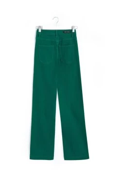 Billie Apple Green Wide Leg Jeans -Fashion Clothing Store Billiewidelegjeanapple2
