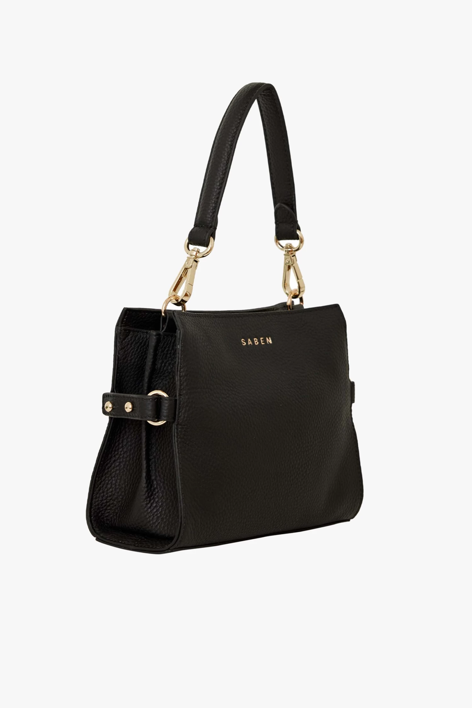 Birdie Black Mini Top Handle Square Crossbody Bag 7 Birdie Black Mini Top Handle Square Crossbody Bag - Image 5