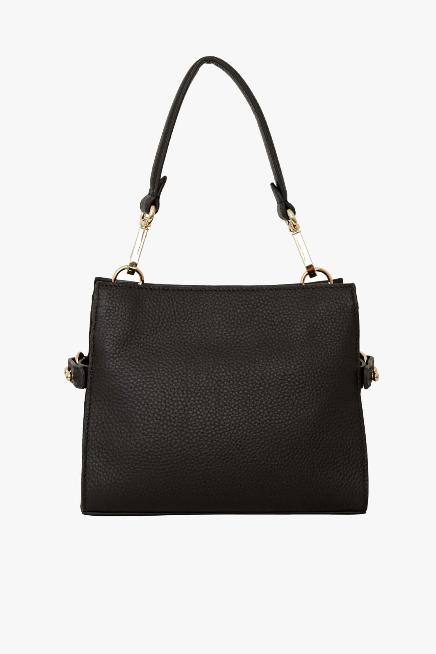 Birdie Black Mini Top Handle Square Crossbody Bag 8 Birdie Black Mini Top Handle Square Crossbody Bag - Image 6