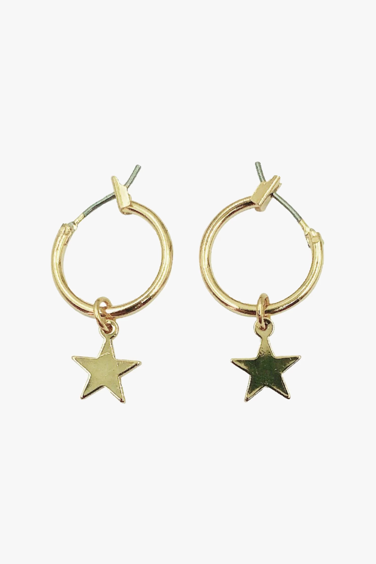 Star Sleeper Earrings Gold 3 Star Sleeper Earrings Gold