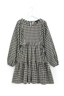 Norma Black Gingham Ls Babydoll Mini Dress -Fashion Clothing Store C162DFDC A3C1 4FCA 899B A5BD8CB978A7 1 105 c