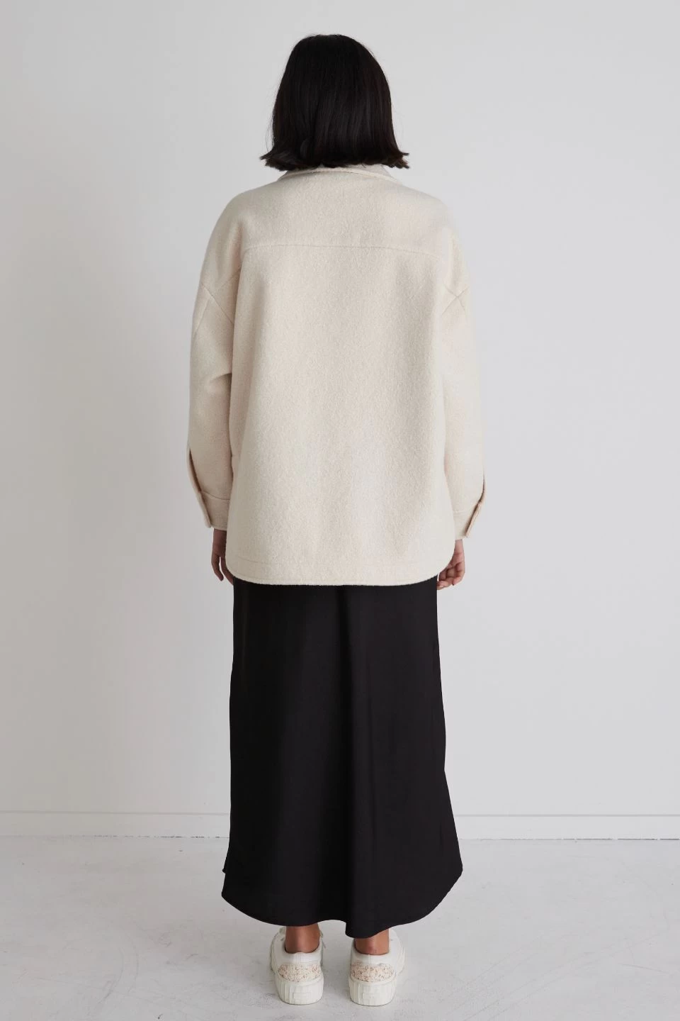 Pinot Bone Mini Boucle Oversized Shacket 8 Pinot Bone Mini Boucle Oversized Shacket - Image 6