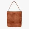 Claudette Tan Braid Leather Shoulder Bag 2 Claudette Tan Braid Leather Shoulder Bag -Fashion Clothing Store Claudette1